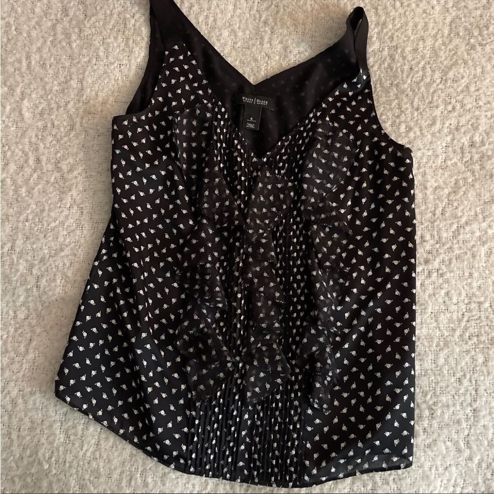 White House black market tank top blouse small
